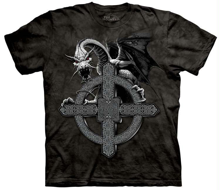 CELTIC CROSS DRAGON