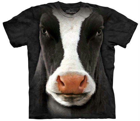 BLACK COW FACE