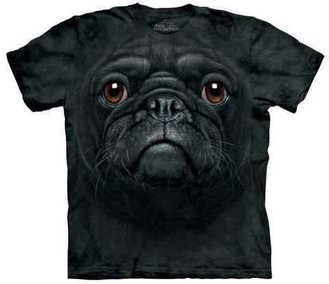 BLACK PUG FACE