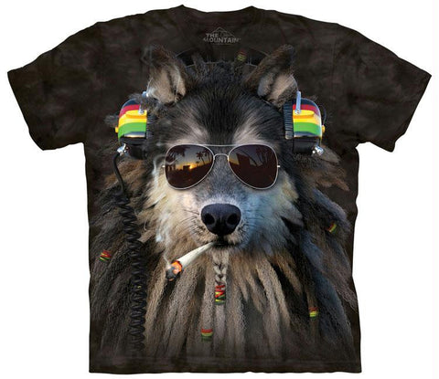 SMOKING RASTA WOLF