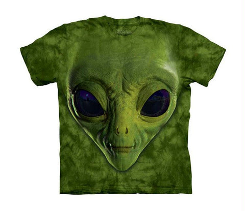 GREEN ALIEN FACE - CH