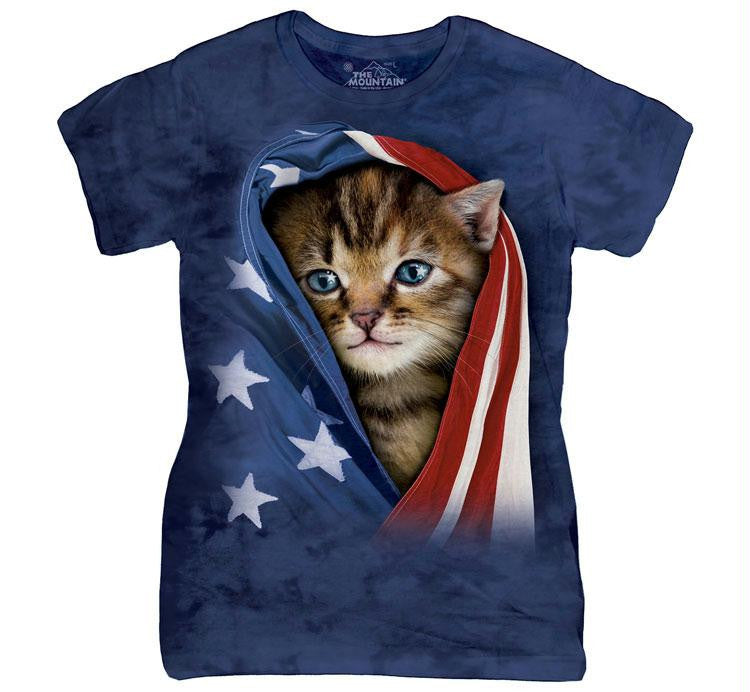 PATRIOTIC KITTEN-LT