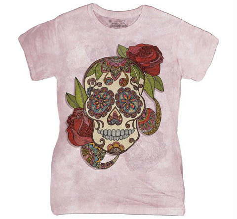 PAISLEY SUGAR SKULL-LT